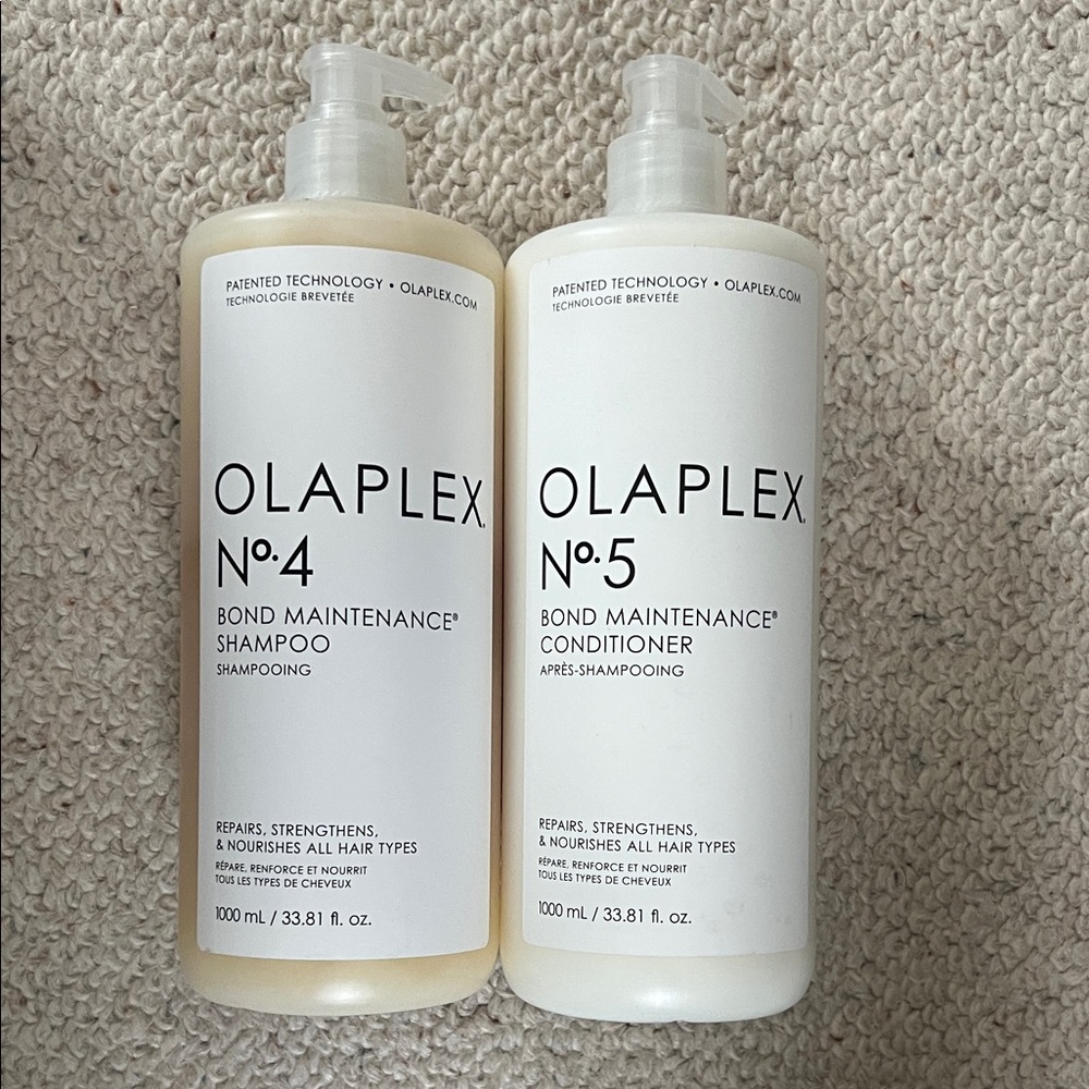 New unopened Olaplex no4 & no5 1000ml